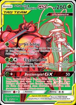 Schabelle & Masskito GX card in German