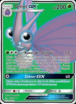 Omot GX card in German