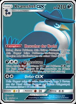 Kramshef GX card in German