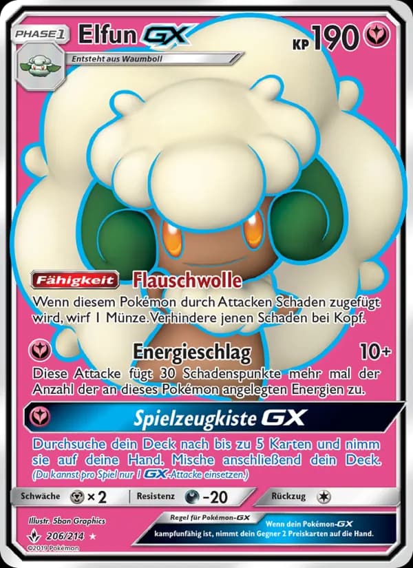 Elfun GX card in German