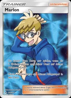 Marlon card in German