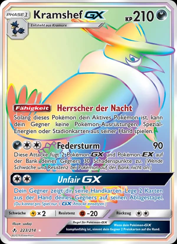 Kramshef GX card in German