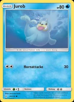 Jurob card in German