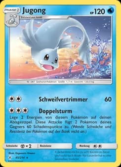 Jugong card in German