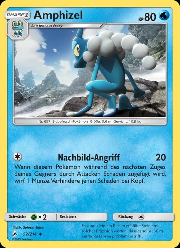 Amphizel card in German