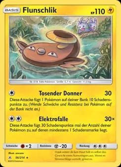 Flunschlik card in German