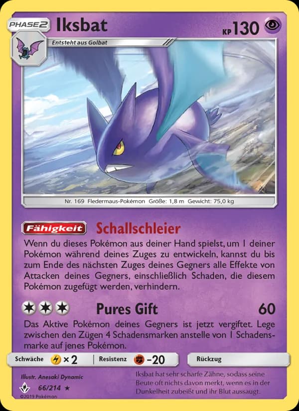 Iksbat card in German