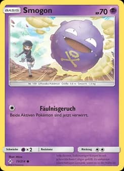 Smogon card in German