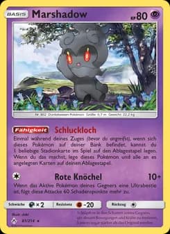 Marshadow card in German
