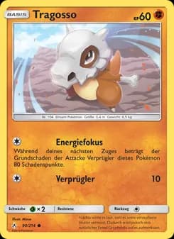 Tragosso card in German