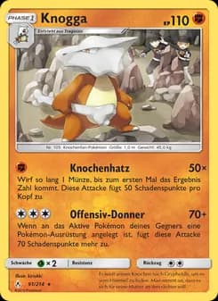 Knogga card in German