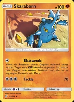 Skaraborn card in German