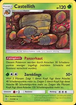 Castellith card in German