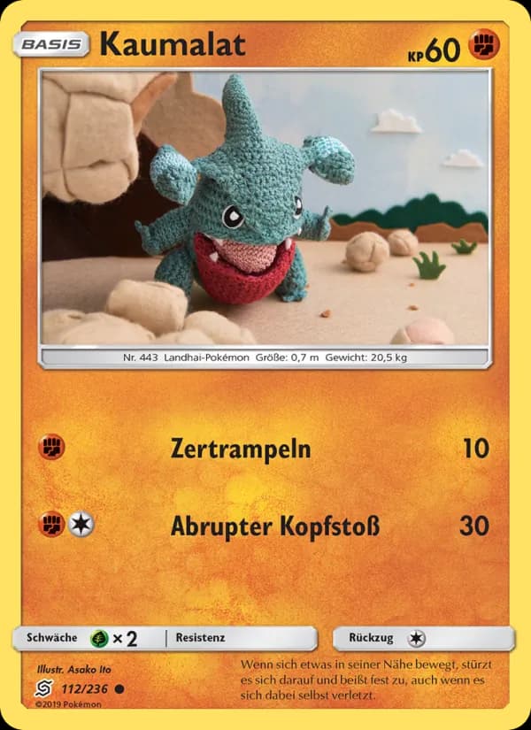 Kaumalat card in German