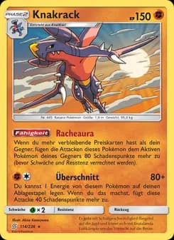 Knakrack card in German