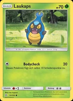 Laukaps card in German