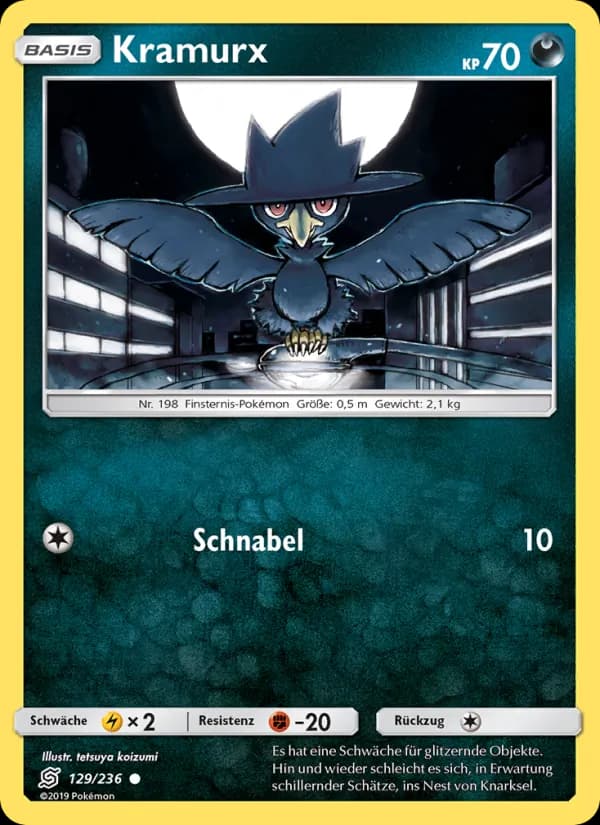 Kramurx card in German