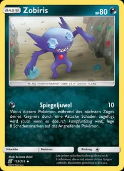 Zobiris card in German
