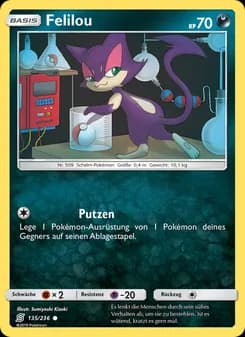 Felilou card in German