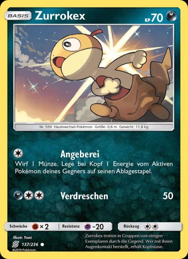 Zurrokex card in German