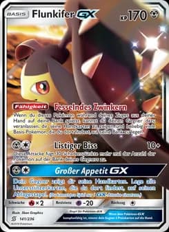 Flunkifer GX card in German