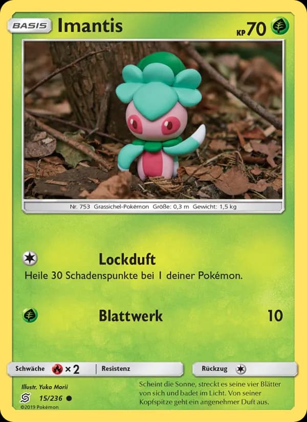 Imantis card in German