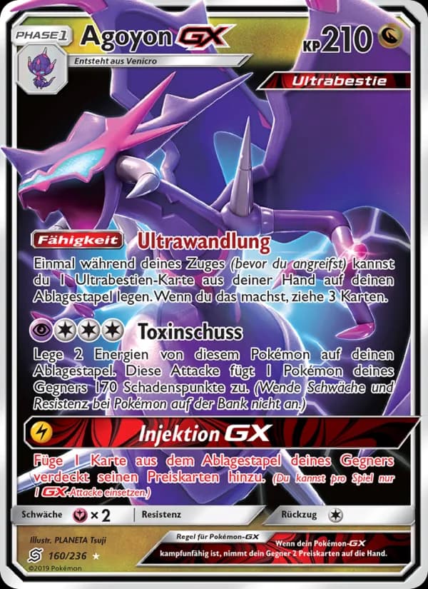 Agoyon GX card in German