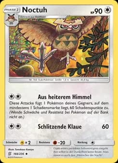 Noctuh card in German