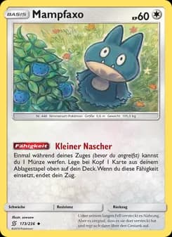 Mampfaxo card in German