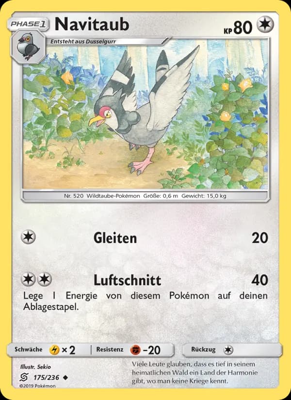 Navitaub card in German