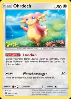 Ohrdoch card in German