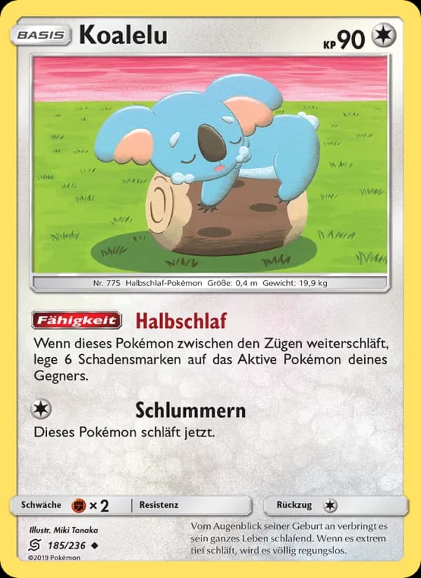 Koalelu card in German