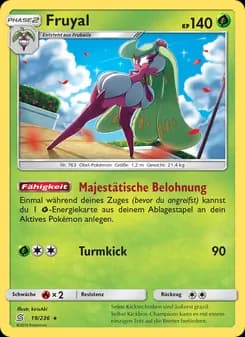 Fruyal card in German