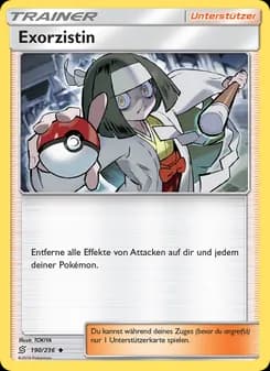 Exorzistin card in German