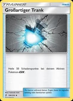 Großartiger Trank card in German
