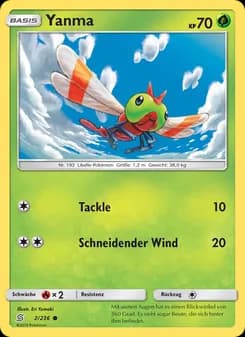 Yanma card in German