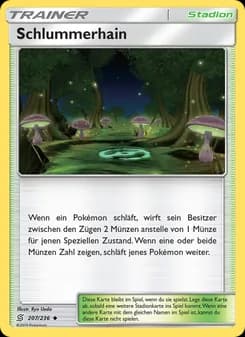 Schlummerwald card in German