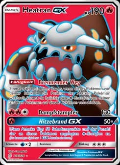 Heatran GX card in German