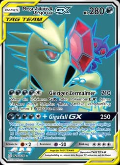 Mega-Zobiris & Despotar GX card in German