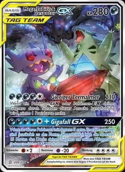 Mega-Zobiris & Despotar GX card in German