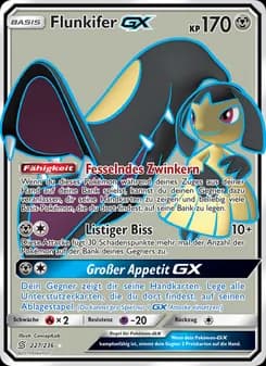 Flunkifer GX card in German