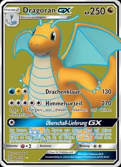 Dragoran GX card in German