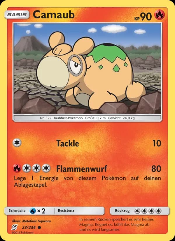Camaub card in German