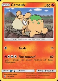 Camaub card in German