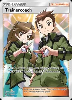 Trainercoach card in German