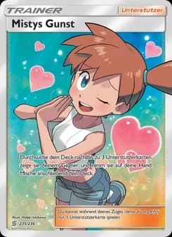 Mistys Gunst card in German