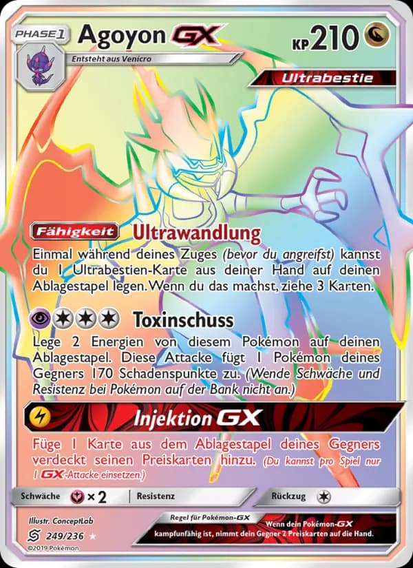 Agoyon GX card in German