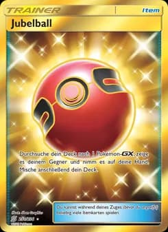 Jubelball card in German