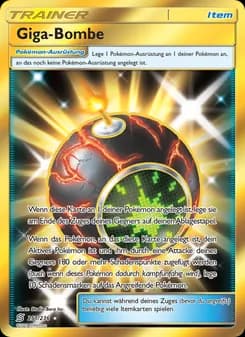 Giga-Bombe card in German