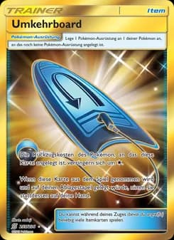 Umkehrboard card in German